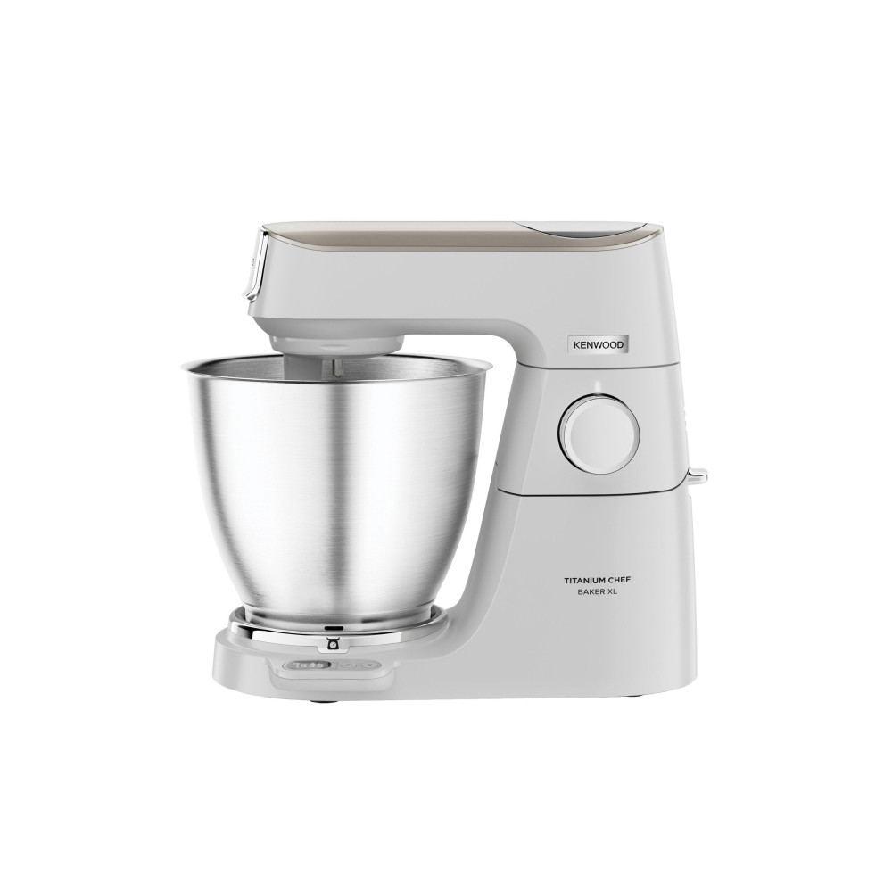 Produktbild för Kenwood Titanium Chef Baker XL KVL65.001WH - köksmaskin - 1200 W - vit/champagne cream