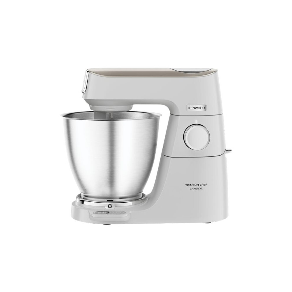 Produktbild för Kenwood Titanium Chef Baker XL KVL65.001WH - köksmaskin - 1200 W - vit/champagne cream
