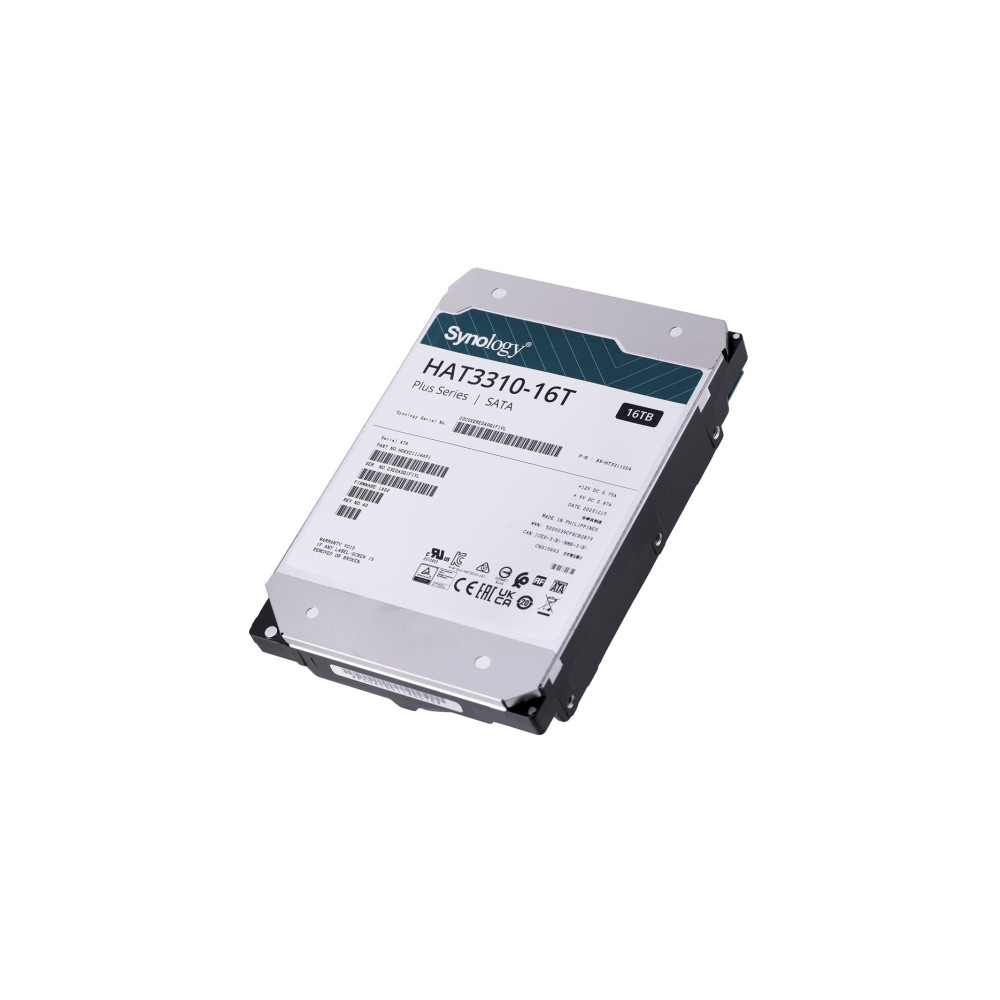 Produktbild för Synology Plus Series HAT3300 - hårddisk - 16 TB - SATA 6Gb/s
