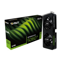 Produktbild för Palit GeForce RTX 5060 Ti Dual - grafikkort - GeForce RTX 5060 Ti - 8 GB