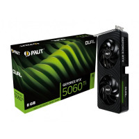 Produktbild för Palit GeForce RTX 5060 Ti Dual - grafikkort - GeForce RTX 5060 Ti - 8 GB