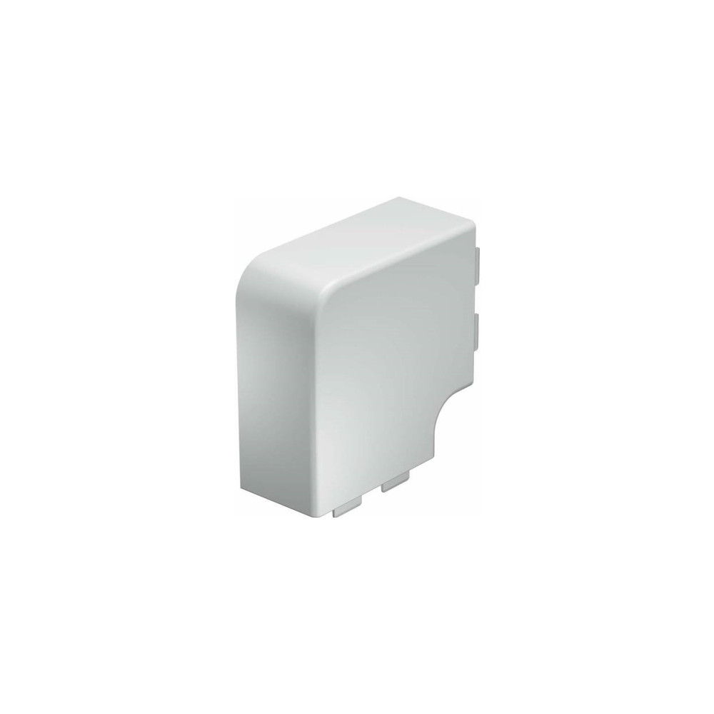 Produktbild för OBO WDK flatvinkel höjd 60 mm, bredd 110 mm vit RAL 9010 bly...
