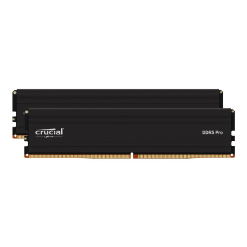 Crucial Crucial - DDR5 - sats - 96 GB: 2 x 48 GB - DIMM 288-pin - 5600 MHz / PC5-44800 - ej buffrad