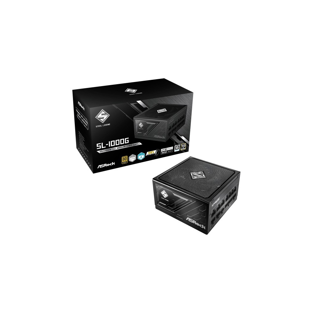 Produktbild för ASRock Steel Legend SL-1000G - nätaggregat - 1000 Watt