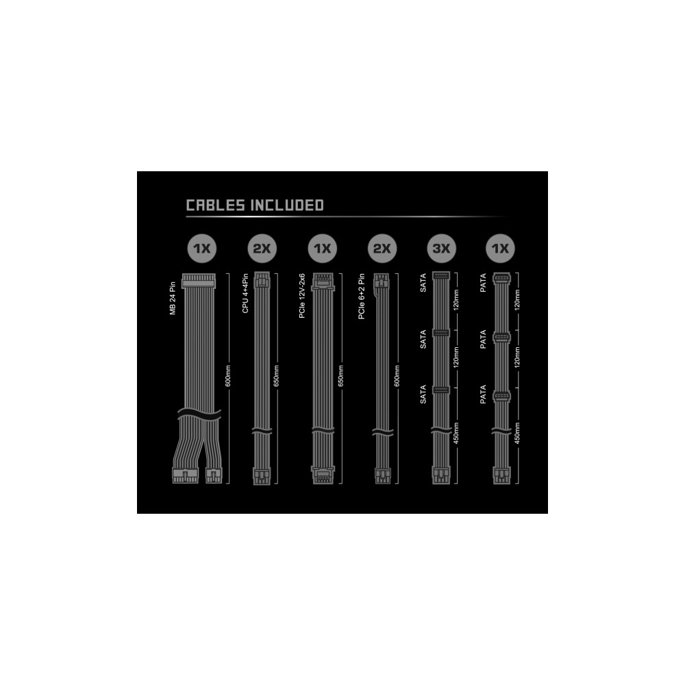 Produktbild för ASRock Steel Legend SL-1000G - nätaggregat - 1000 Watt