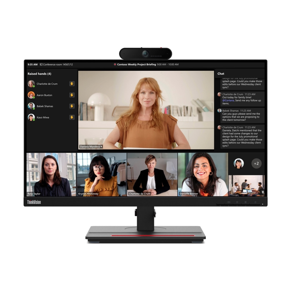 Produktbild för Lenovo ThinkVision T24m-29 - LED-skärm - Full HD (1080p) - 24"