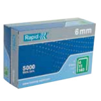 Produktbild för Rapid - klamrar - No. 140 - 8 mm - paket med 5000