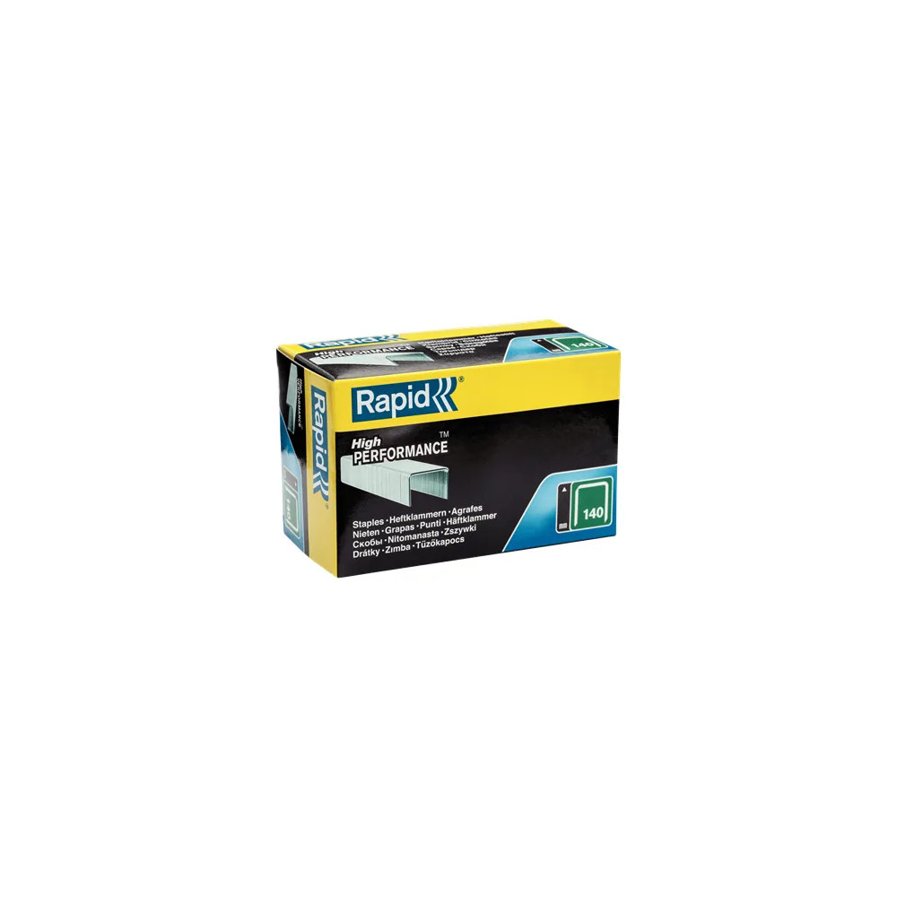 Produktbild för Rapid - klamrar - No. 140 - 8 mm - paket med 5000