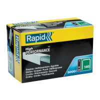 Produktbild för Rapid - klamrar - No. 140 - 8 mm - paket med 5000