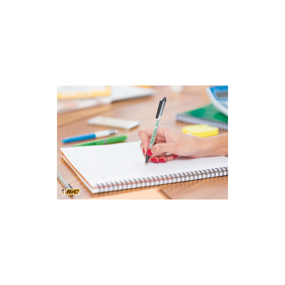 Produktbild för Kuglepen BIC Clic Stic ECOlutions blå