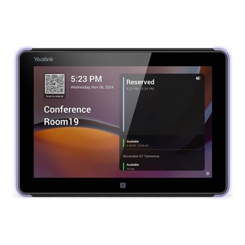 YEALINK Yealink RoomPanel E2 - rumsbokare - 802.11a/b/g/n/ac, Bluetooth 5.0, NFC