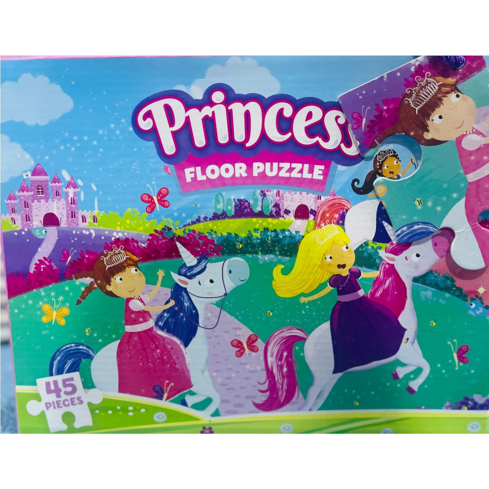 Produktbild för Floor Puzzle 45pc: Princess