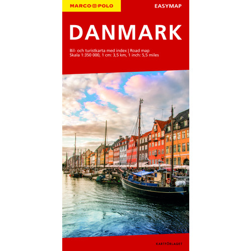 Kartförlaget Danmark EasyMap - MarcoPolo