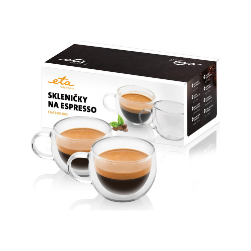 ETA ETA 5180 91000 - espressokopp - 80 ml (paket om 2)