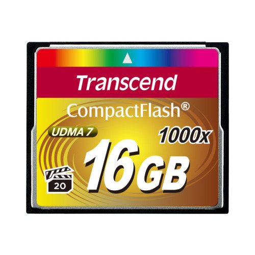 Transcend Information Transcend Ultimate - flash-minneskort - 16 GB - CompactFlash