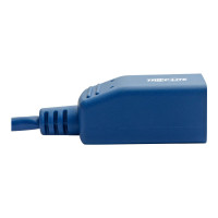 Produktbild för Eaton Tripp Lite Series Cisco Console Rollover Cable Adapter (M/F) - RJ45 to RJ45, Blue, 5 in. - seriell adapter - 12.7 m - blå