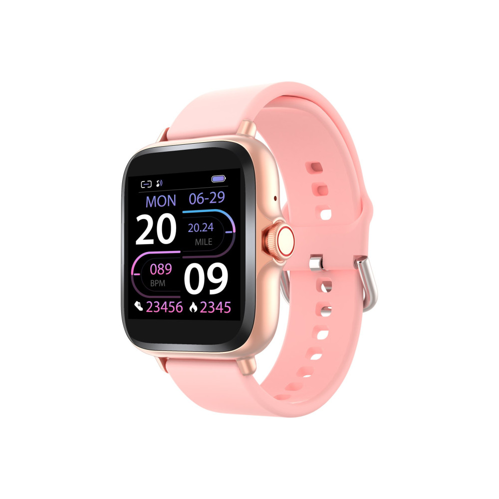 Produktbild för DENVER SWC-156ROMK2 smart klocka med band - rosa