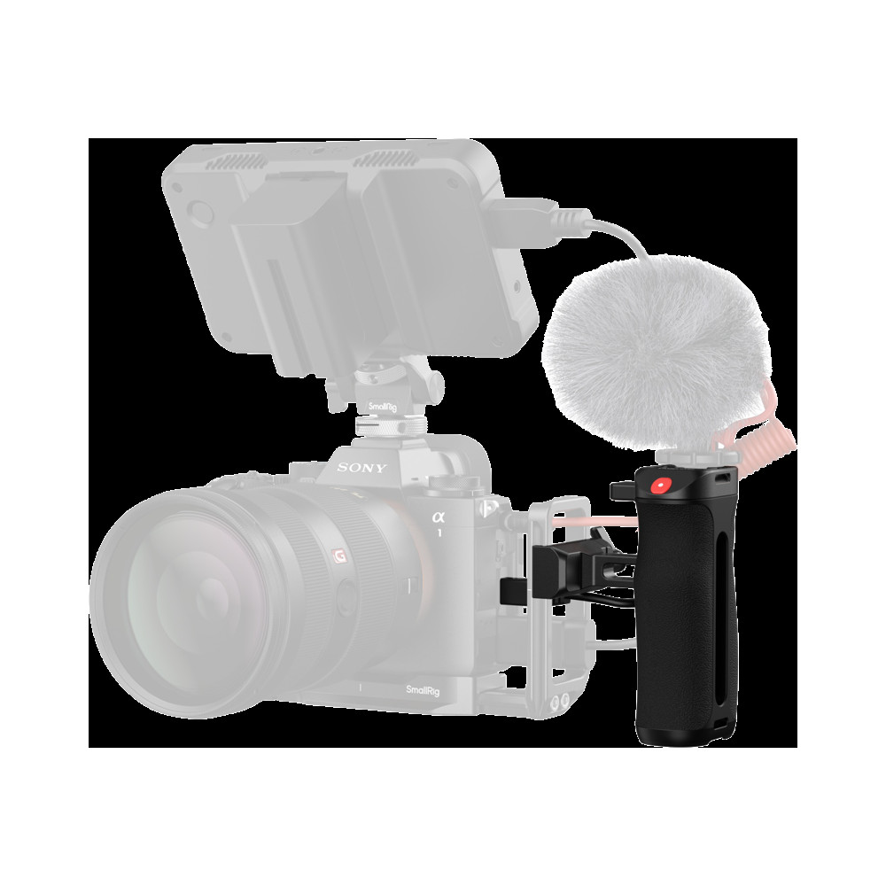 Produktbild för SmallRig 5694 Arca-Type Side Handle with Rec Trigger