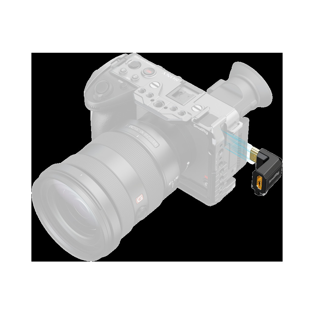 Produktbild för SmallRig 5593 High-Definition HDMI Adapter for Sony FX2