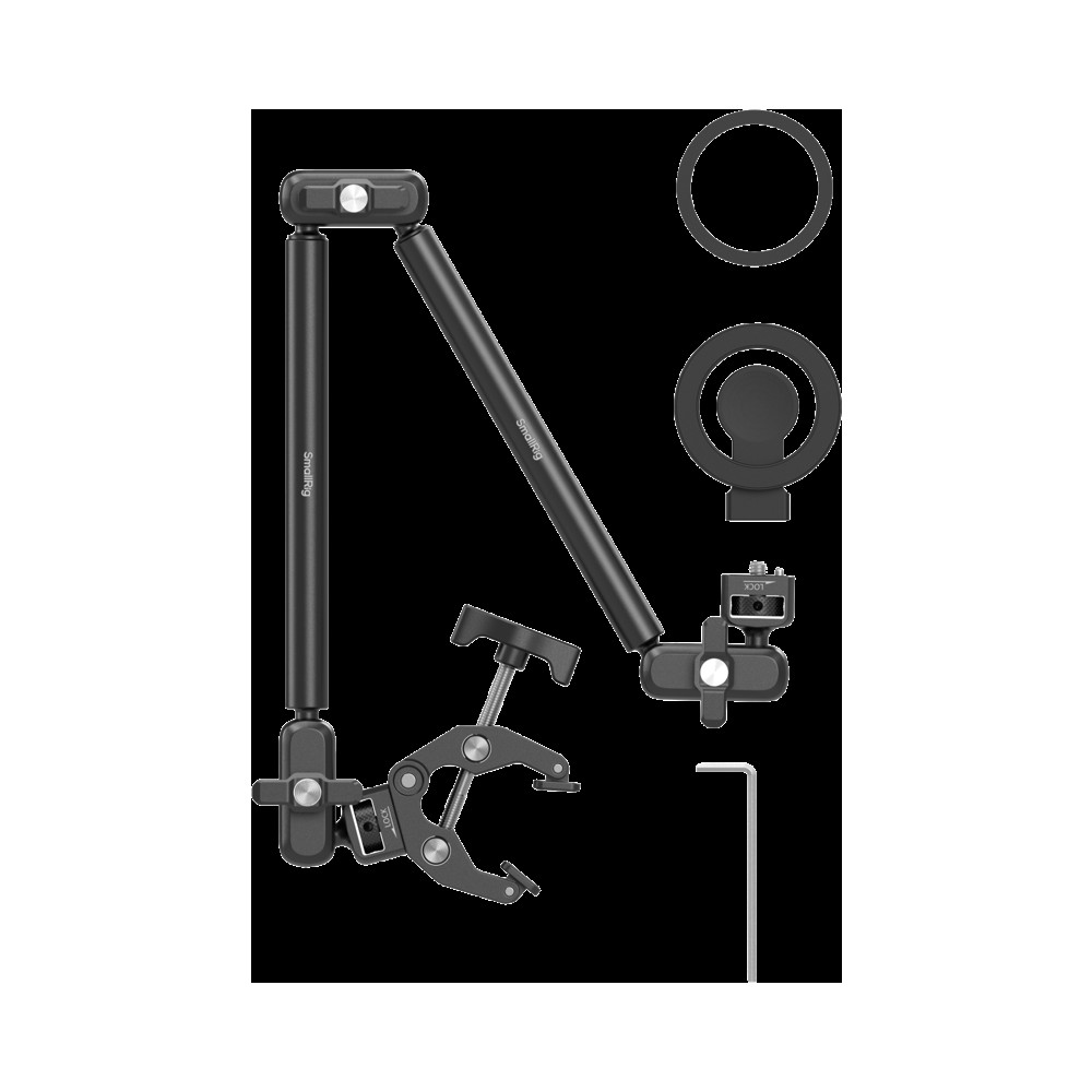 Produktbild för SmallRig 5626 Desktop Magic Arm with Crab-Shaped Clamp Kit (MagSafe-Compatible Edition)