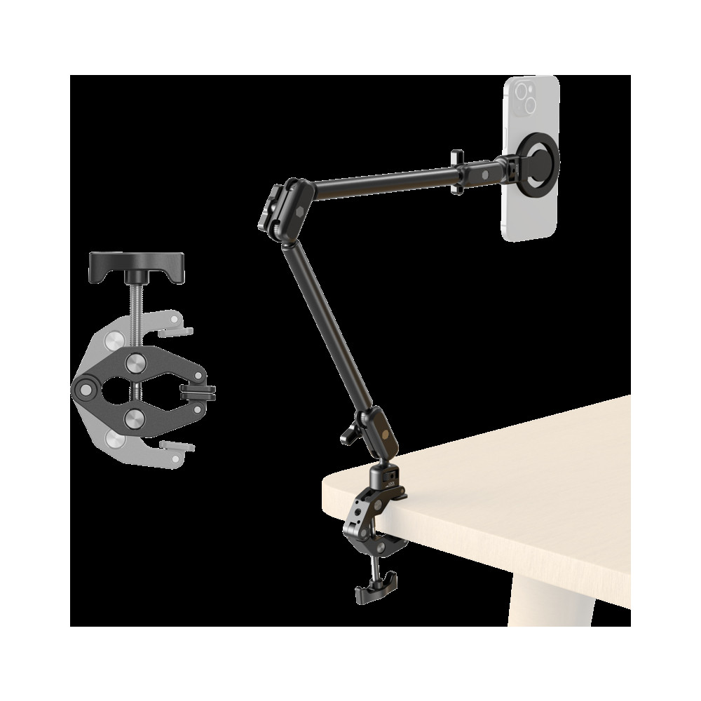 Produktbild för SmallRig 5626 Desktop Magic Arm with Crab-Shaped Clamp Kit (MagSafe-Compatible Edition)