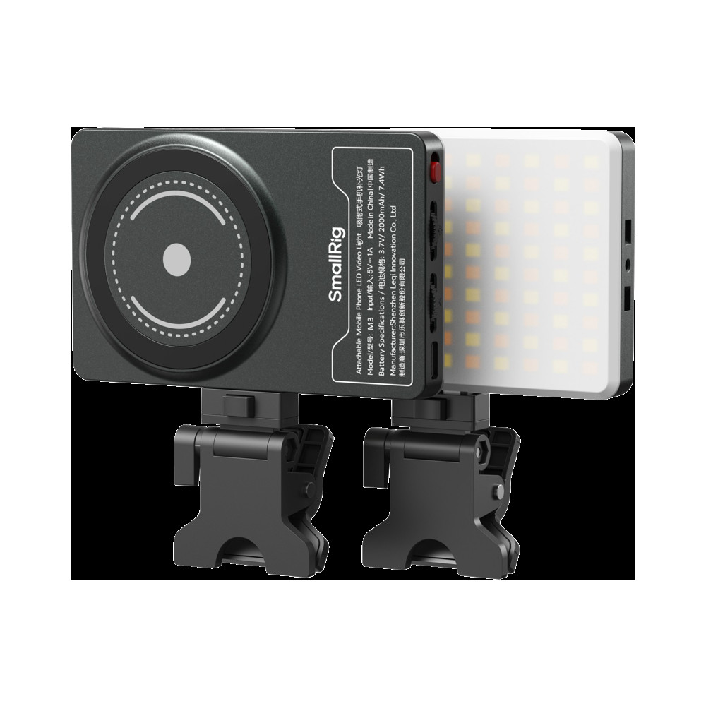 Produktbild för SmallRig 5505 M3 Attachable Mobile Phone LED Video Light Ink Blue