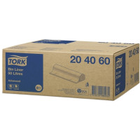 Produktbild för Tork - sopkorgsinsats - 50 L - plast - transparent - paket med 25