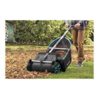 Produktbild för Gardena - blad- och gräsuppsamlare - 1.58 m