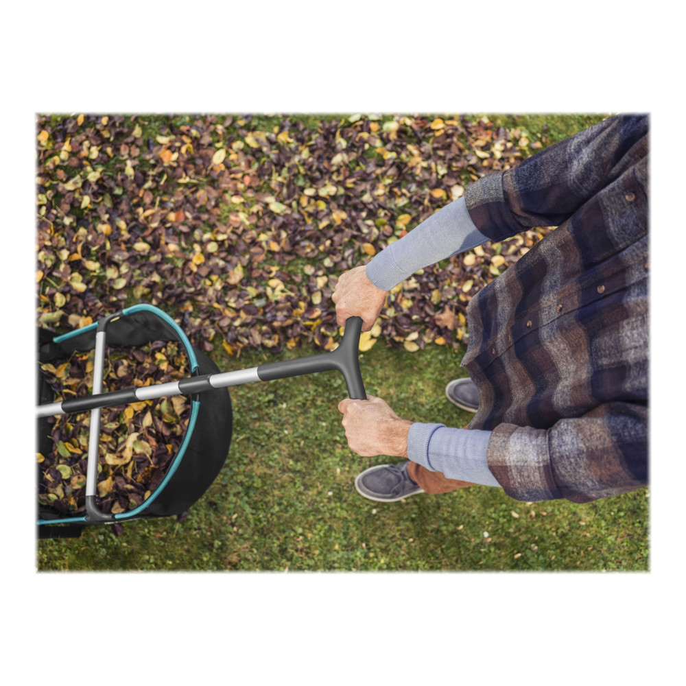 Produktbild för Gardena - blad- och gräsuppsamlare - 1.58 m