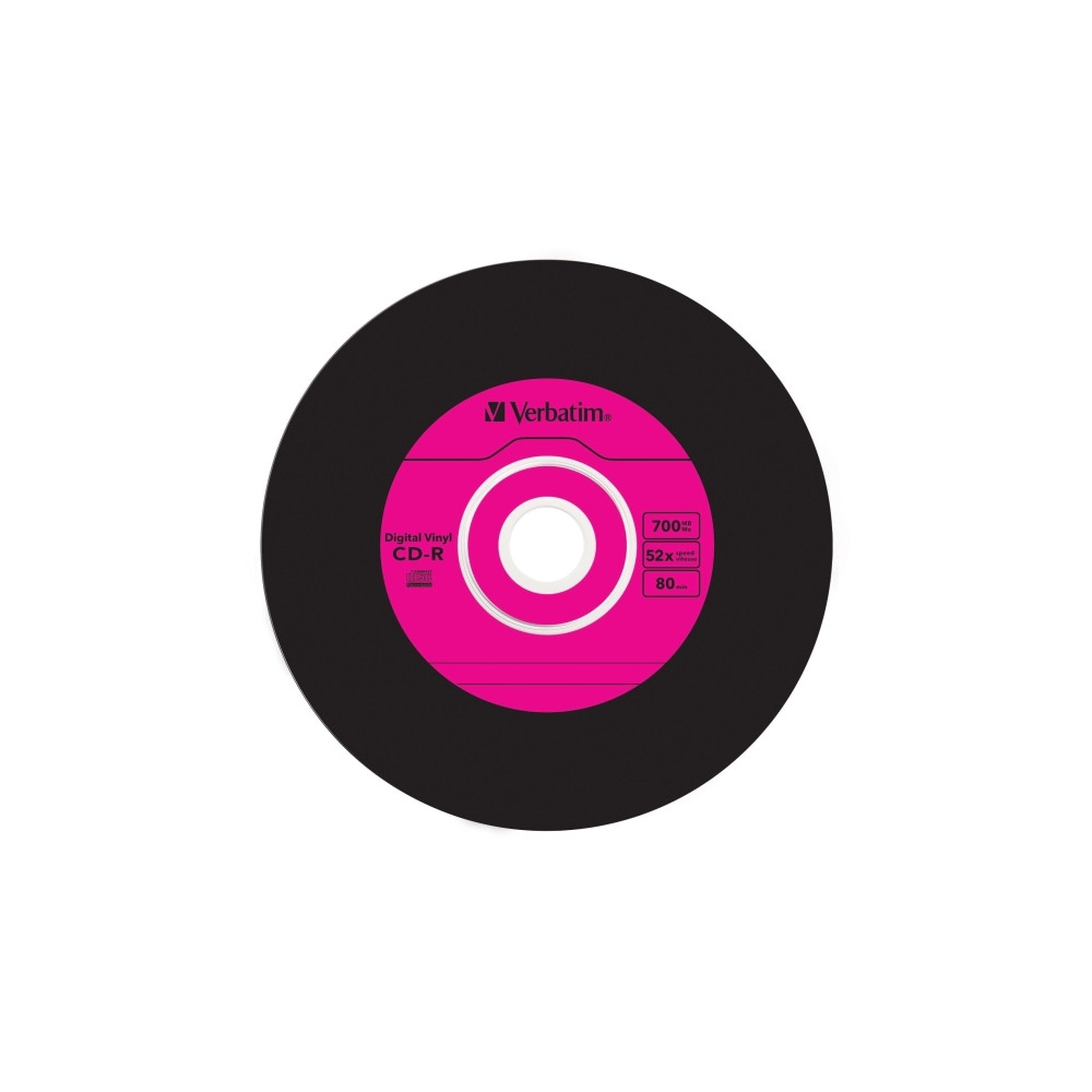 Produktbild för Verbatim Data Vinyl - CD-R x 10 - 700 MB - lagringsmedier