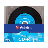 Produktbild för Verbatim Data Vinyl - CD-R x 10 - 700 MB - lagringsmedier