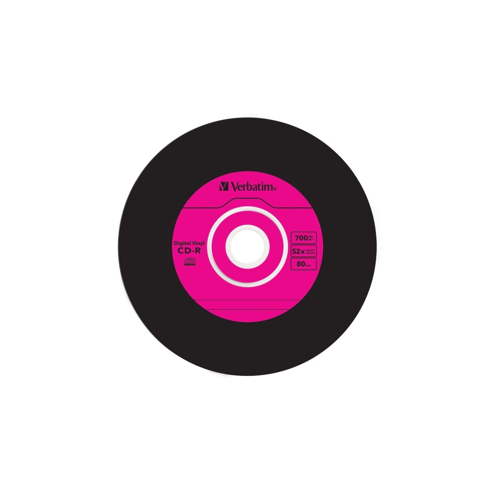 Produktbild för Verbatim Data Vinyl - CD-R x 10 - 700 MB - lagringsmedier