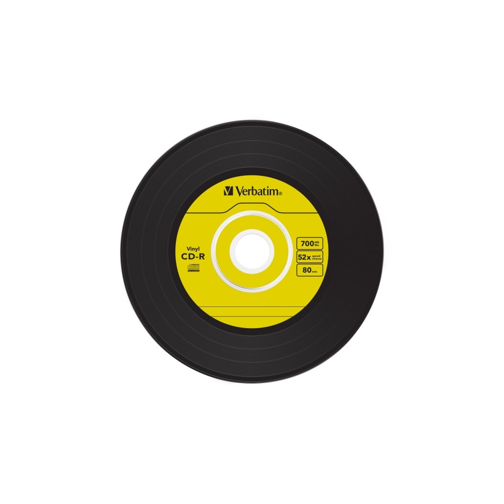 Produktbild för Verbatim Data Vinyl - CD-R x 10 - 700 MB - lagringsmedier
