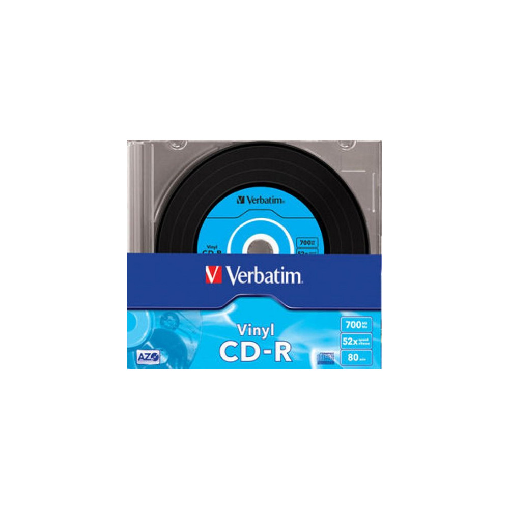 Produktbild för Verbatim Data Vinyl - CD-R x 10 - 700 MB - lagringsmedier