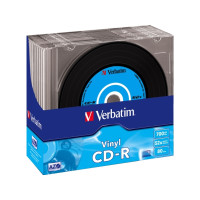 Produktbild för Verbatim Data Vinyl - CD-R x 10 - 700 MB - lagringsmedier