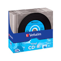 Produktbild för Verbatim Data Vinyl - CD-R x 10 - 700 MB - lagringsmedier