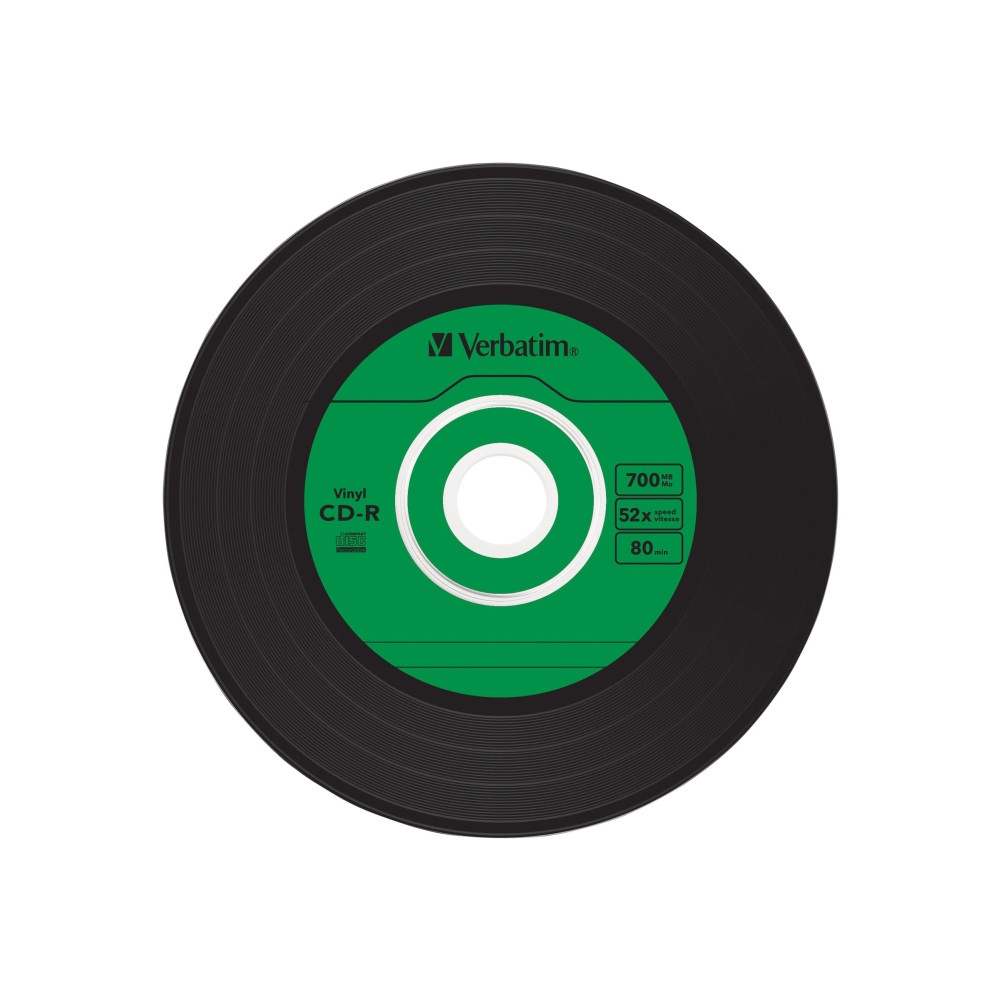 Produktbild för Verbatim Data Vinyl - CD-R x 10 - 700 MB - lagringsmedier