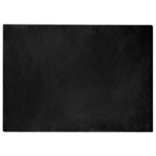 vidaXL Halkfri matta i konstgjord kaninfäll OLITE Svart 240 x 340 cm