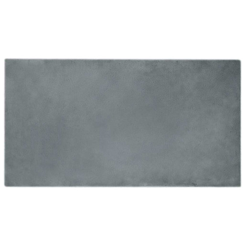 vidaXL Halkfri matta i konstgjord kaninfäll OLITE Antracit 80 x 150 cm