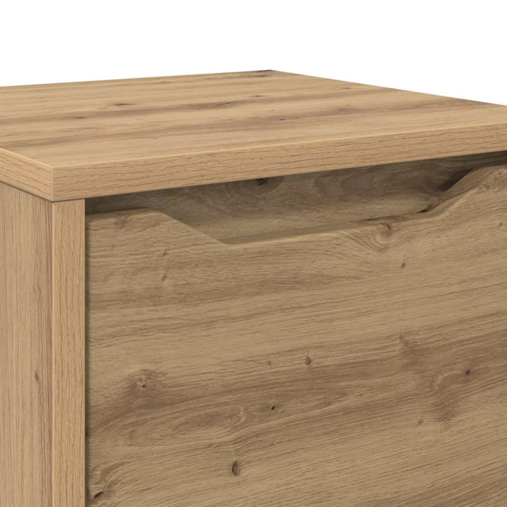 Produktbild för Badrumsskåp Artisan Ek 30,5 x 30 x 101 cm Konstruerat trä