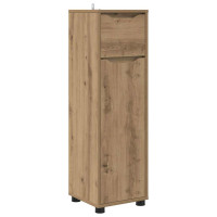 Produktbild för Badrumsskåp Artisan Ek 30,5 x 30 x 101 cm Konstruerat trä