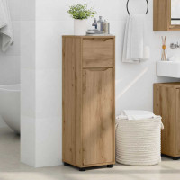 Produktbild för Badrumsskåp Artisan Ek 30,5 x 30 x 101 cm Konstruerat trä