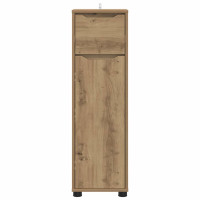 Produktbild för Badrumsskåp Artisan Ek 30,5 x 30 x 101 cm Konstruerat trä