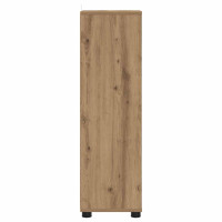 Produktbild för Badrumsskåp Artisan Ek 30,5 x 30 x 101 cm Konstruerat trä
