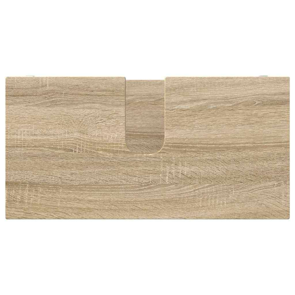 Produktbild för Badrumsvaskskåp Sonoma-ek 60 x 30 x 60 cm Konstruerat trä