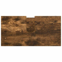 Produktbild för Badrumsvaskskåp Rökt ek 60 x 30 x 60 cm Konstruerat trä