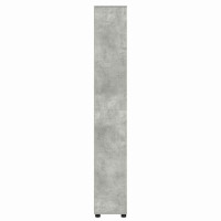 Produktbild för Badrumsskåp Betonggrå 30,5 x 30 x 195 cm Konstruerat trä