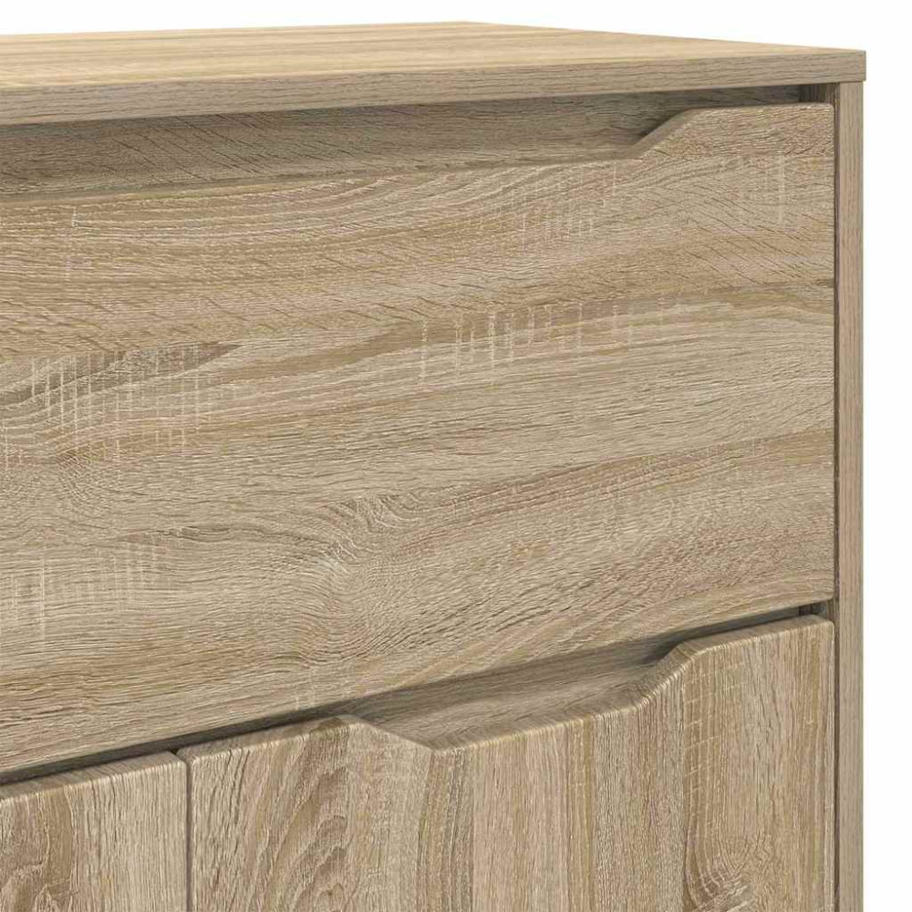 Produktbild för Badrumsskåp Sonoma-ek 72,5 x 36,5 x 100 cm Konstruerat trä