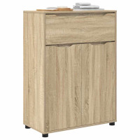 Produktbild för Badrumsskåp Sonoma-ek 72,5 x 36,5 x 100 cm Konstruerat trä
