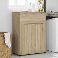 Produktbild för Badrumsskåp Sonoma-ek 72,5 x 36,5 x 100 cm Konstruerat trä